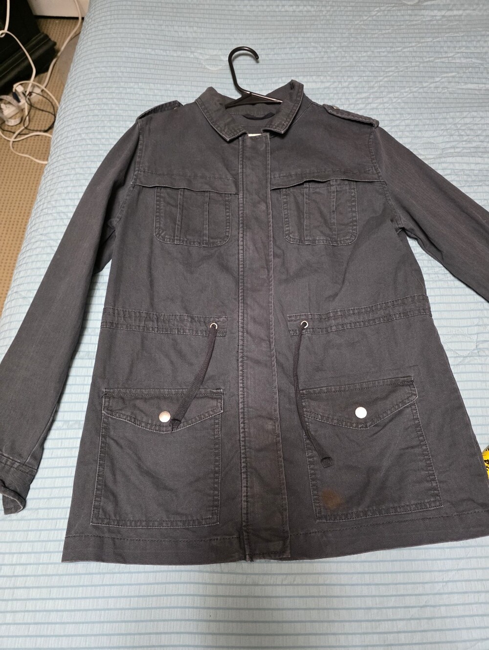 Dark Navy Utility Field Jacket Womens Small